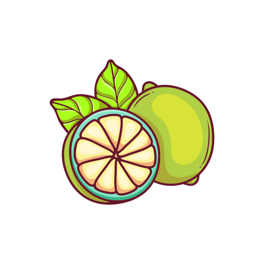 Lime Free Sticker Transparent Picture