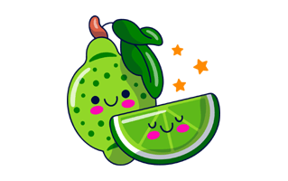 Lime Free Sticker PNG