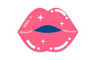 Lips Free Sticker PNG