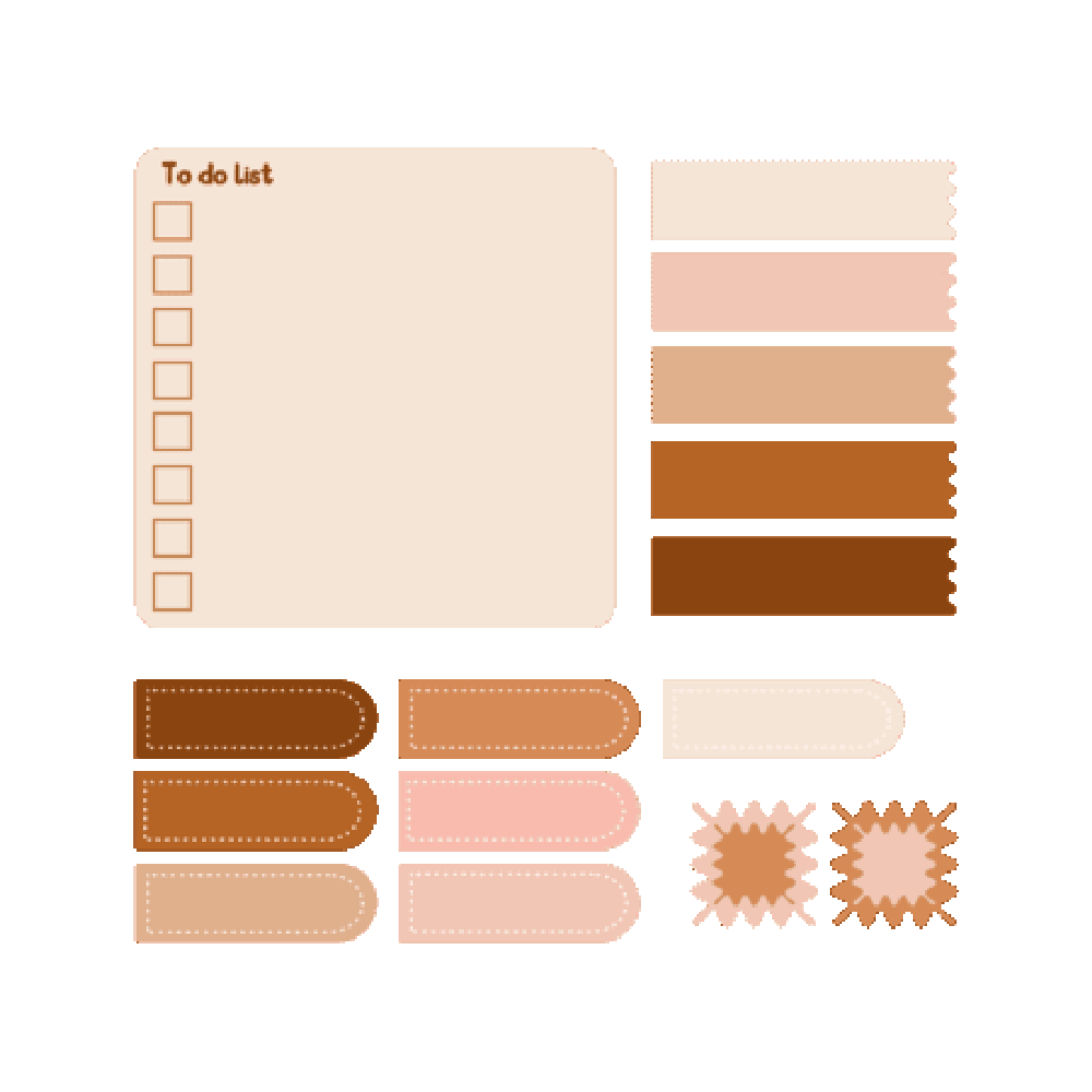 List Sticker Photo Transparent Image