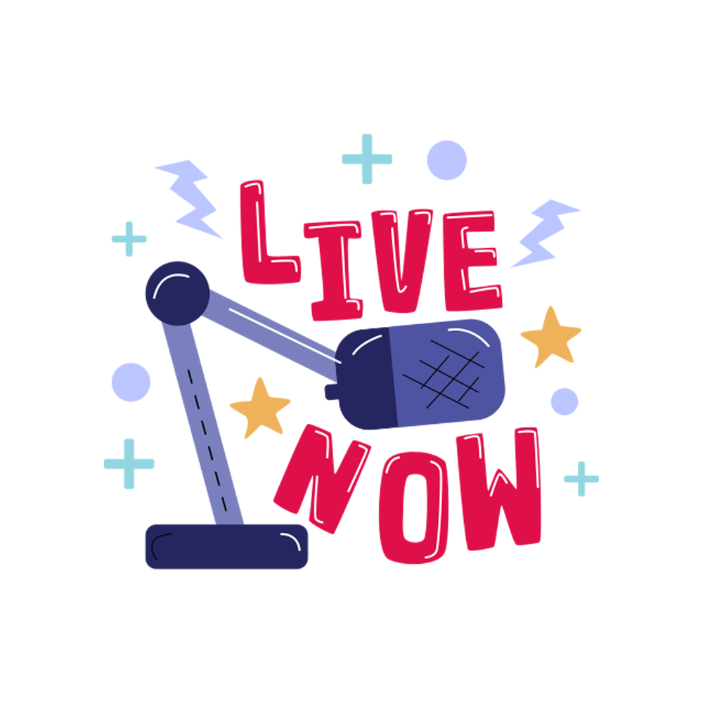 Live Broadcast Free Sticker Photo Transparent Clipart