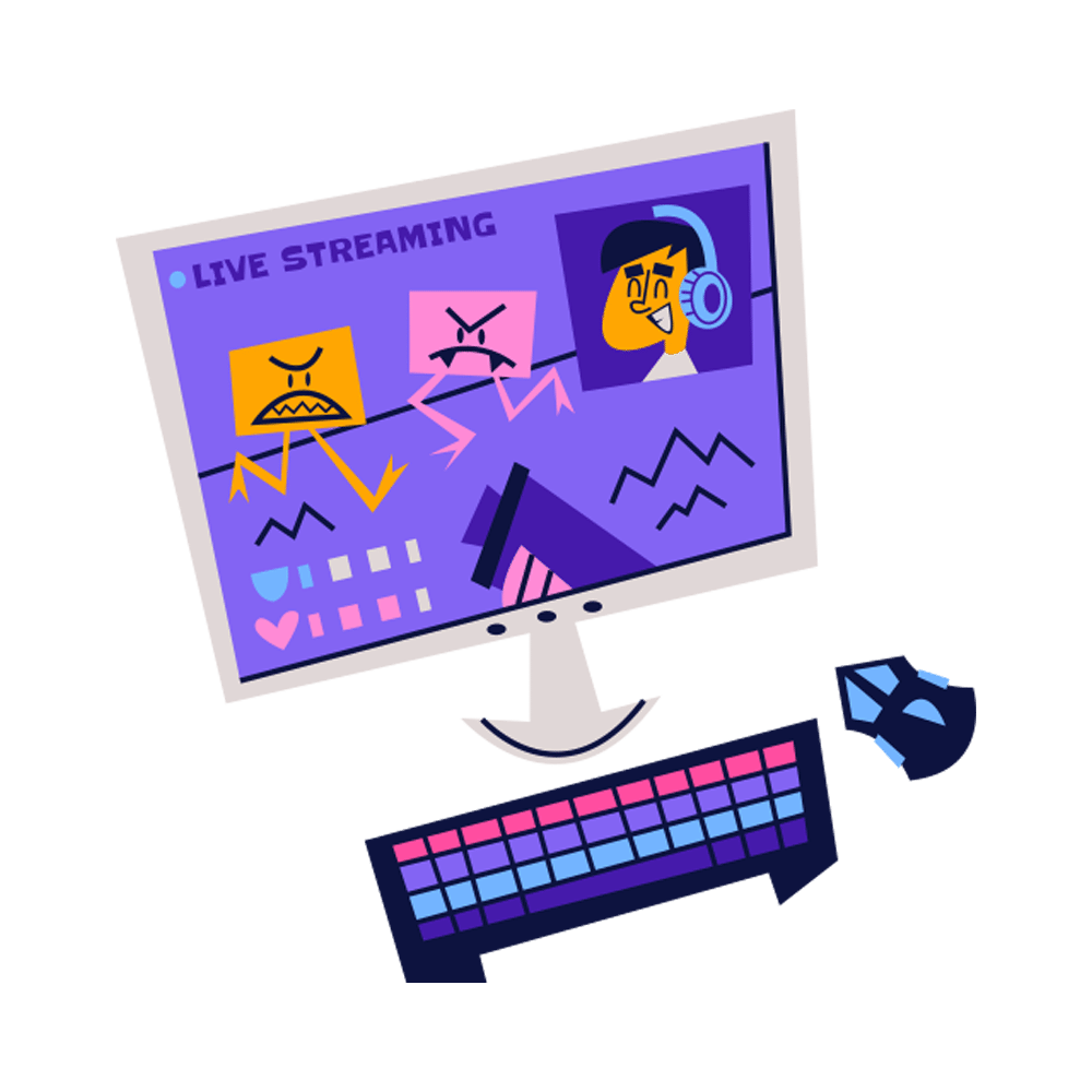 Live Streaming Free Sticker Transparent Gallery