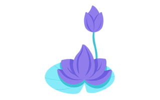 Lotus Sticker PNG