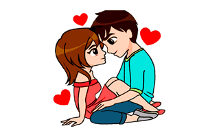 Love And Romance Free Sticker PNG