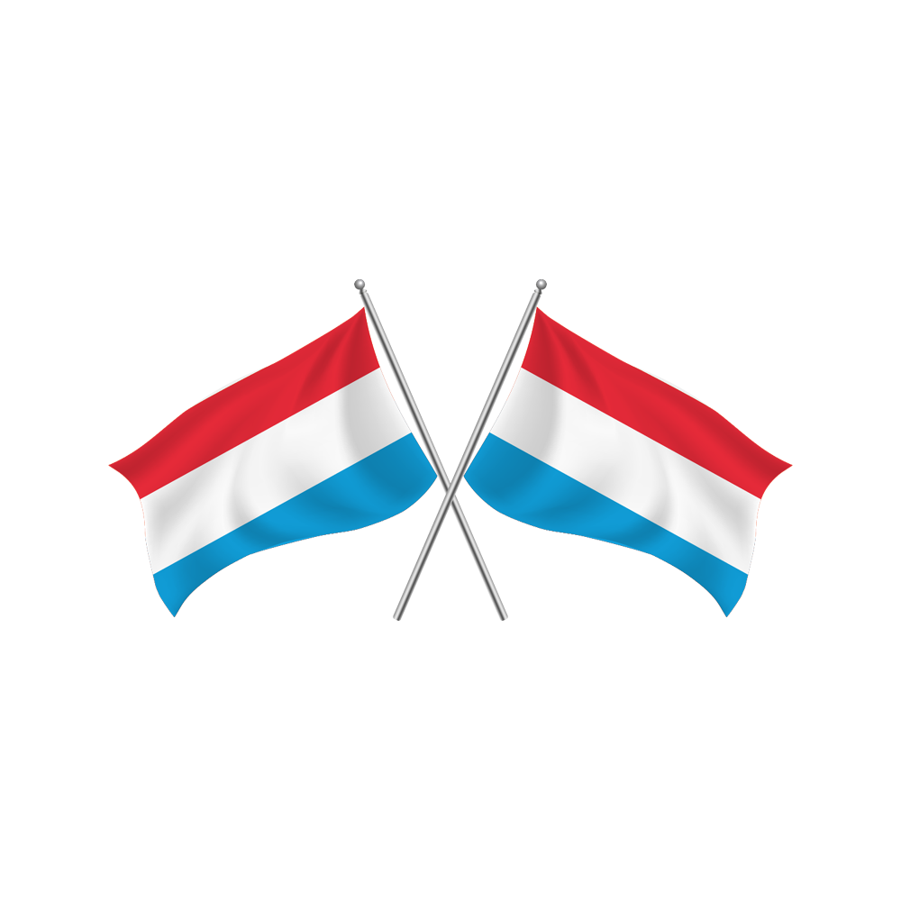 Luxembourg Flag Transparent Clipart