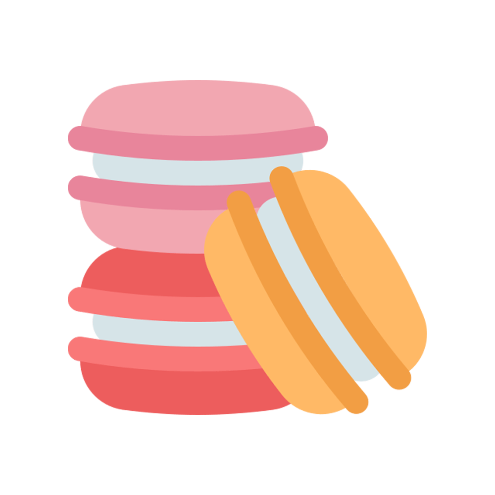 Macarons Free Sticker Transparent Image