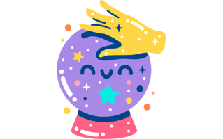 Magic Dall Free Sticker PNG