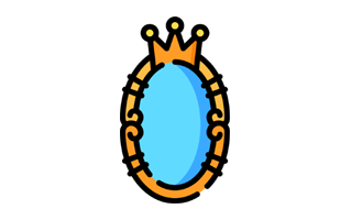 Magic Mirror Free Sticker PNG