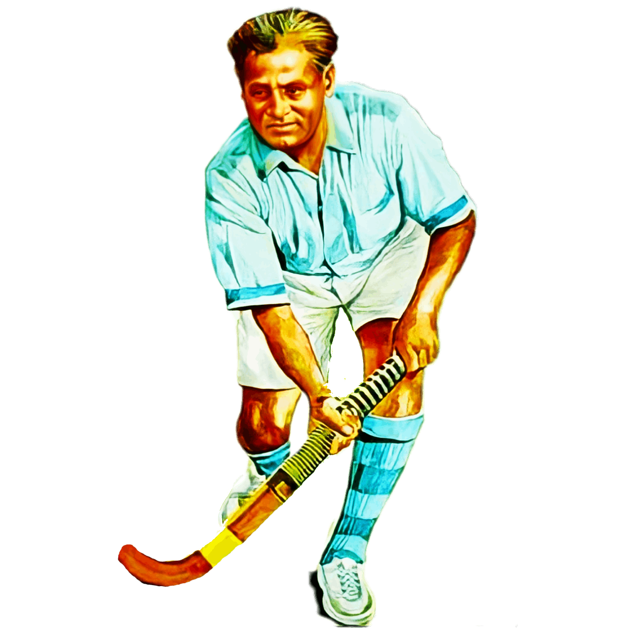 Major Dhyan Chand Transparent Photo