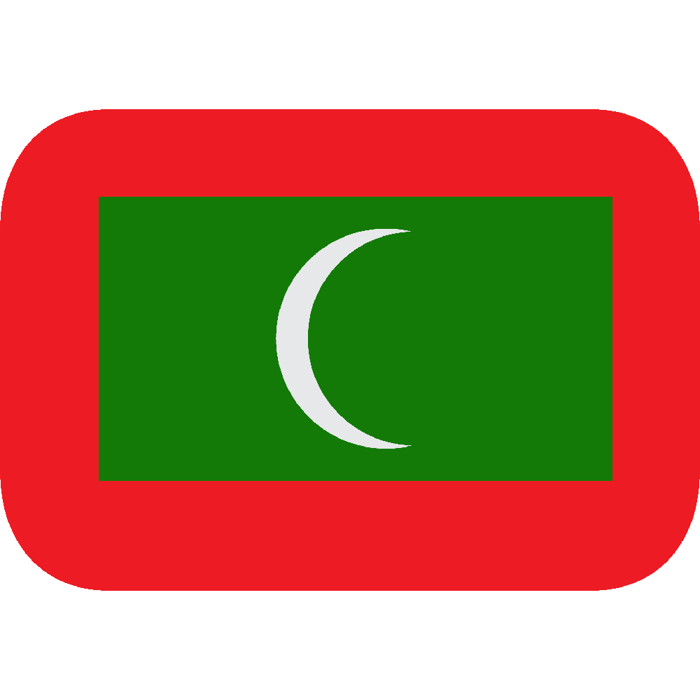 Maldives Flag Transparent Photo