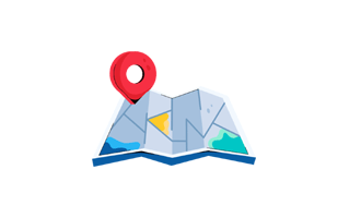 Map Free Sticker PNG