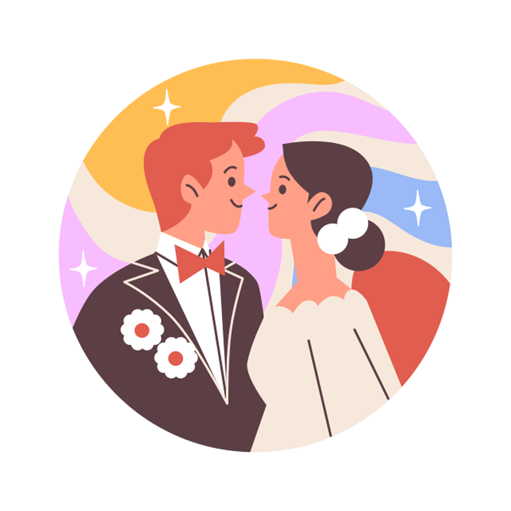 Marriage Free Sticker Transparent Clipart