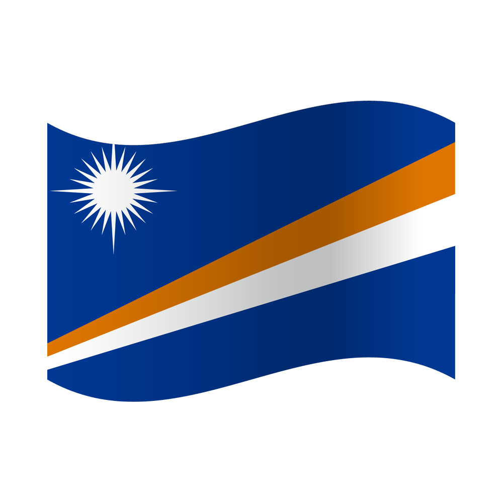 Marshall Islands Flag Transparent Photo