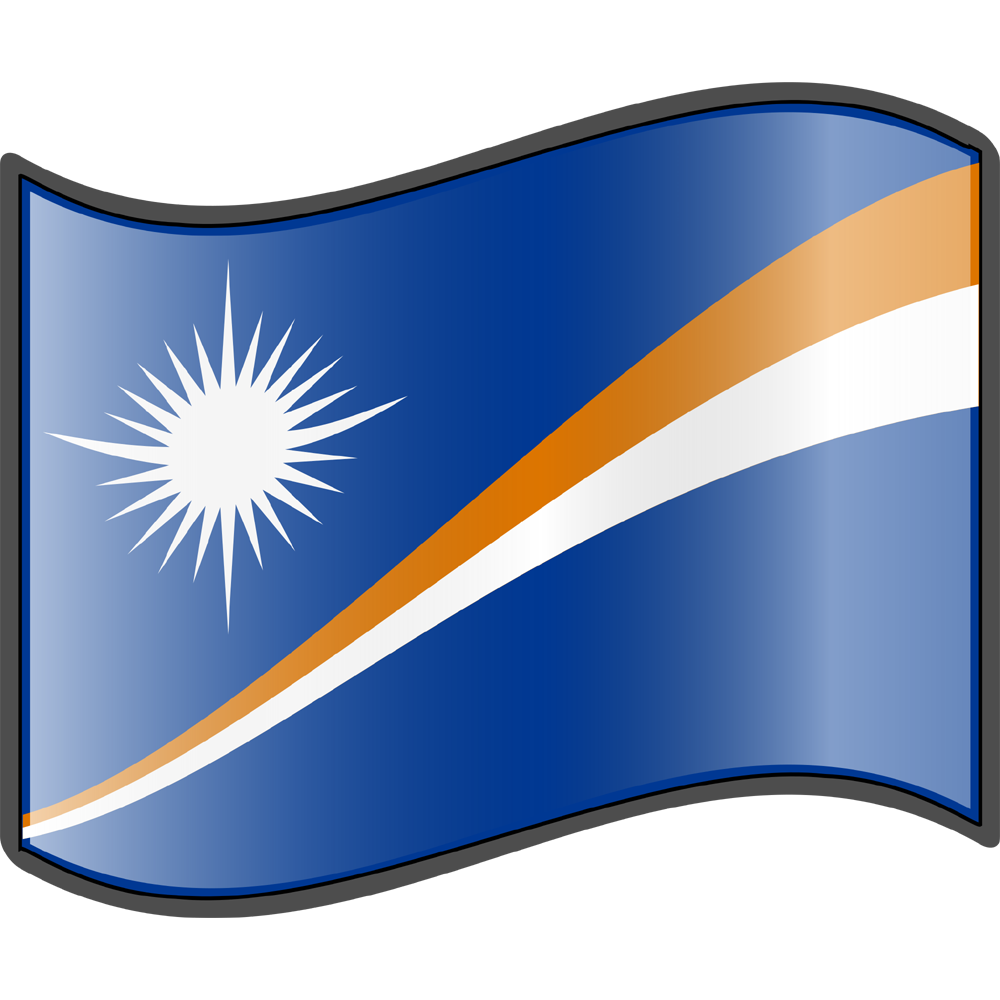 Marshall Islands Flag Transparent Picture