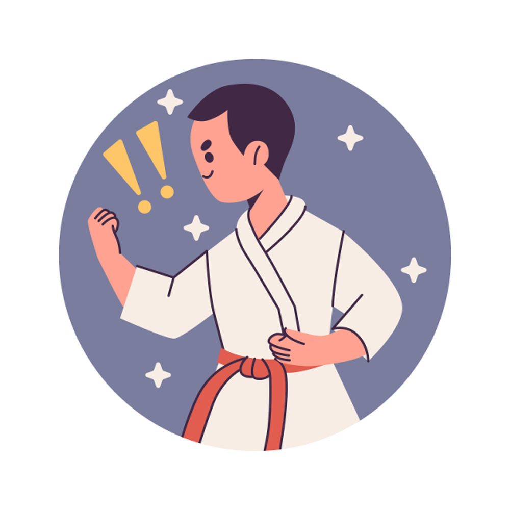 Martial Arts Sticker Transparent Image