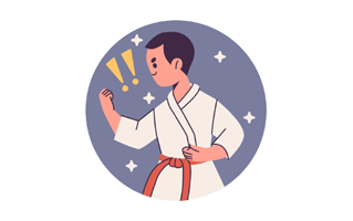 Martial Arts Sticker PNG