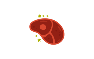 Meat Sticker PNG