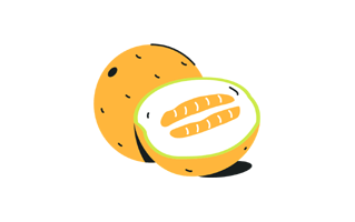 Melon Free Sticker PNG