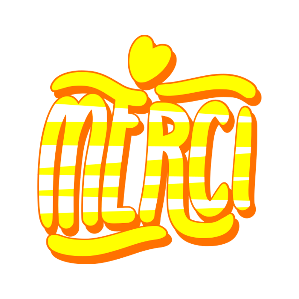 Merci Sticker Transparent Photo