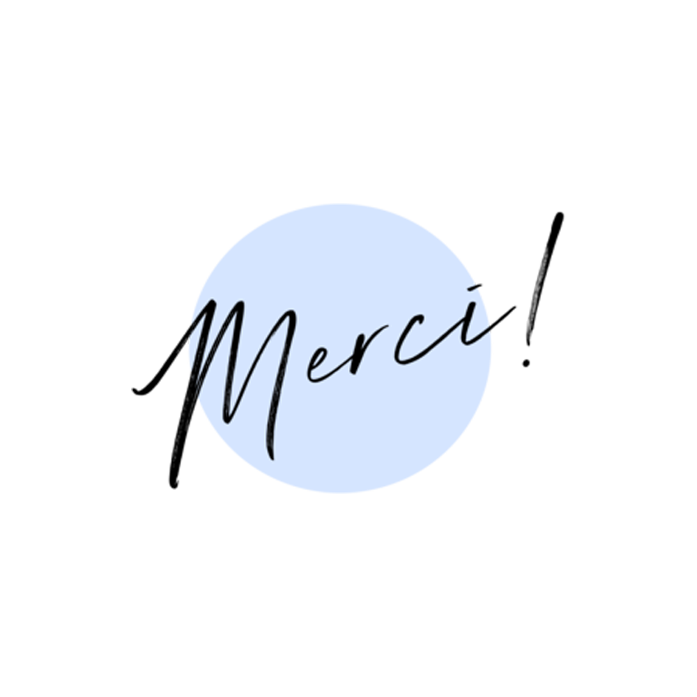 Merci Sticker Transparent Gallery