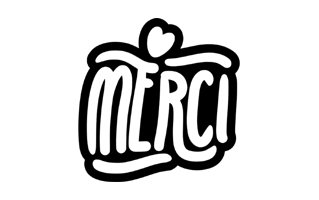 Merci Sticker