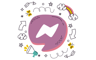 Messenger Free Sticker PNG