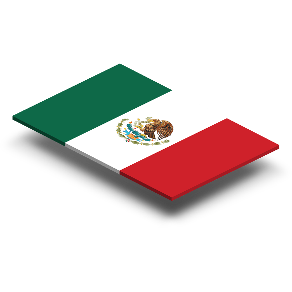 Mexico Flag Transparent Clipart