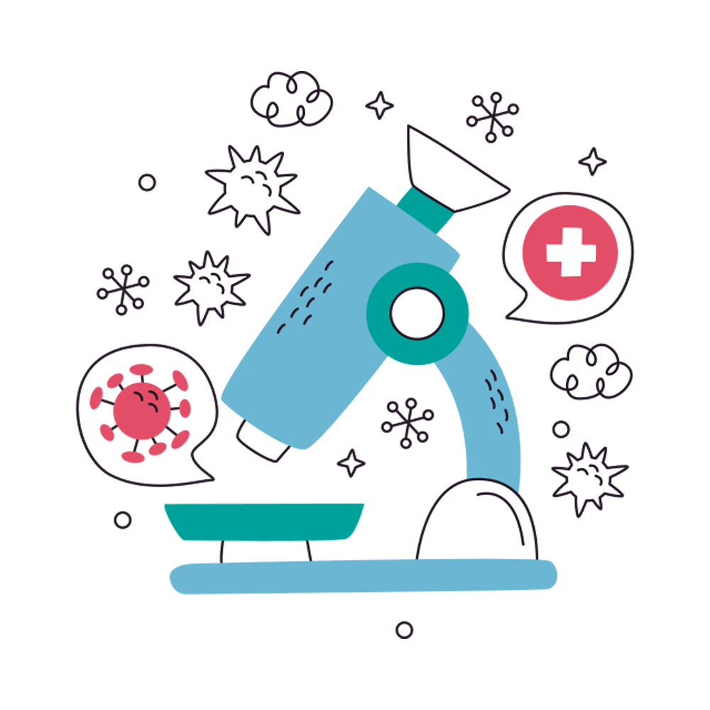 Microorganisms Free Sticker Transparent Picture