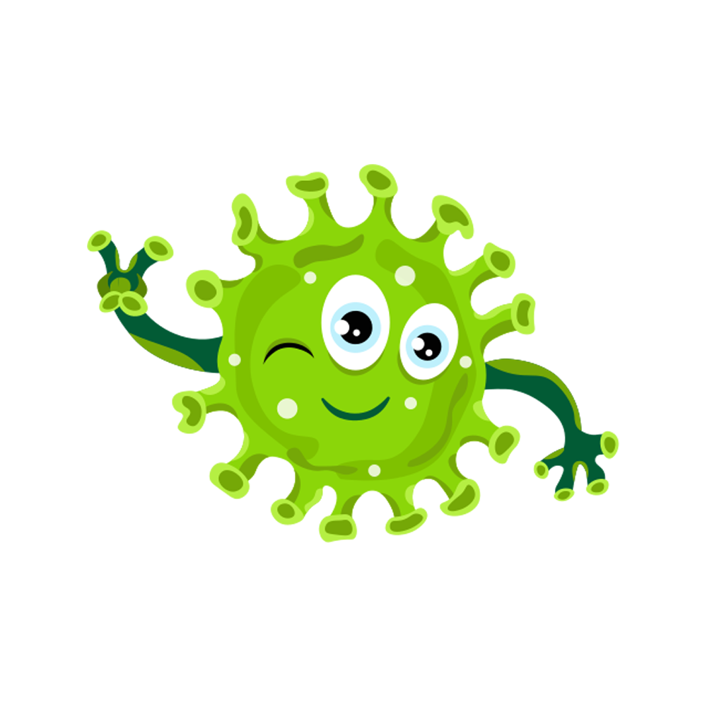 Microorganisms Free Sticker Transparent Clipart