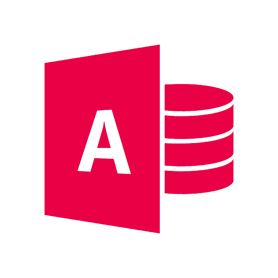 Microsoft Access Transparent Logo