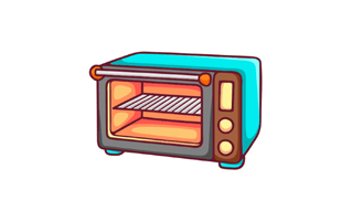 Microwave Oven Free Sticker