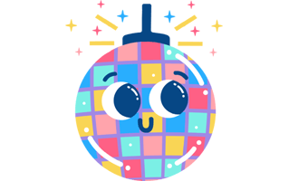 Mirror Ball Free Sticker PNG