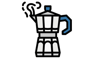 Moka Pot Free Sticker PNG
