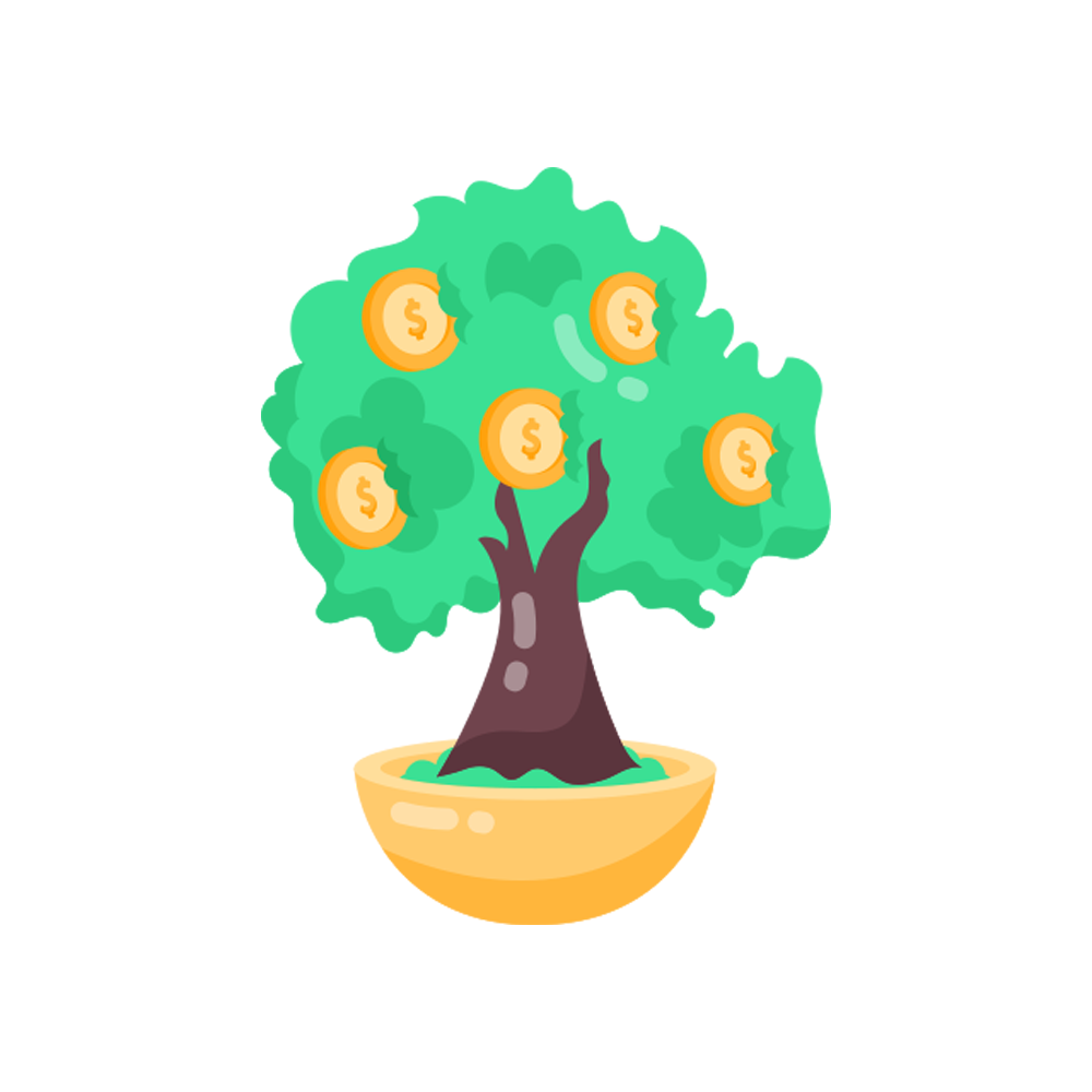 Money Tree Free Sticker Transparent Photo