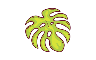 Monstera Free Sticker PNG