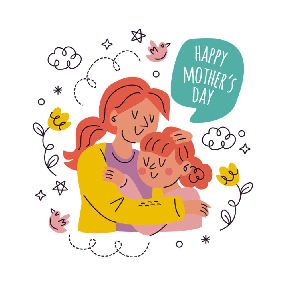 Mothers Day Sticker Transparent Photo