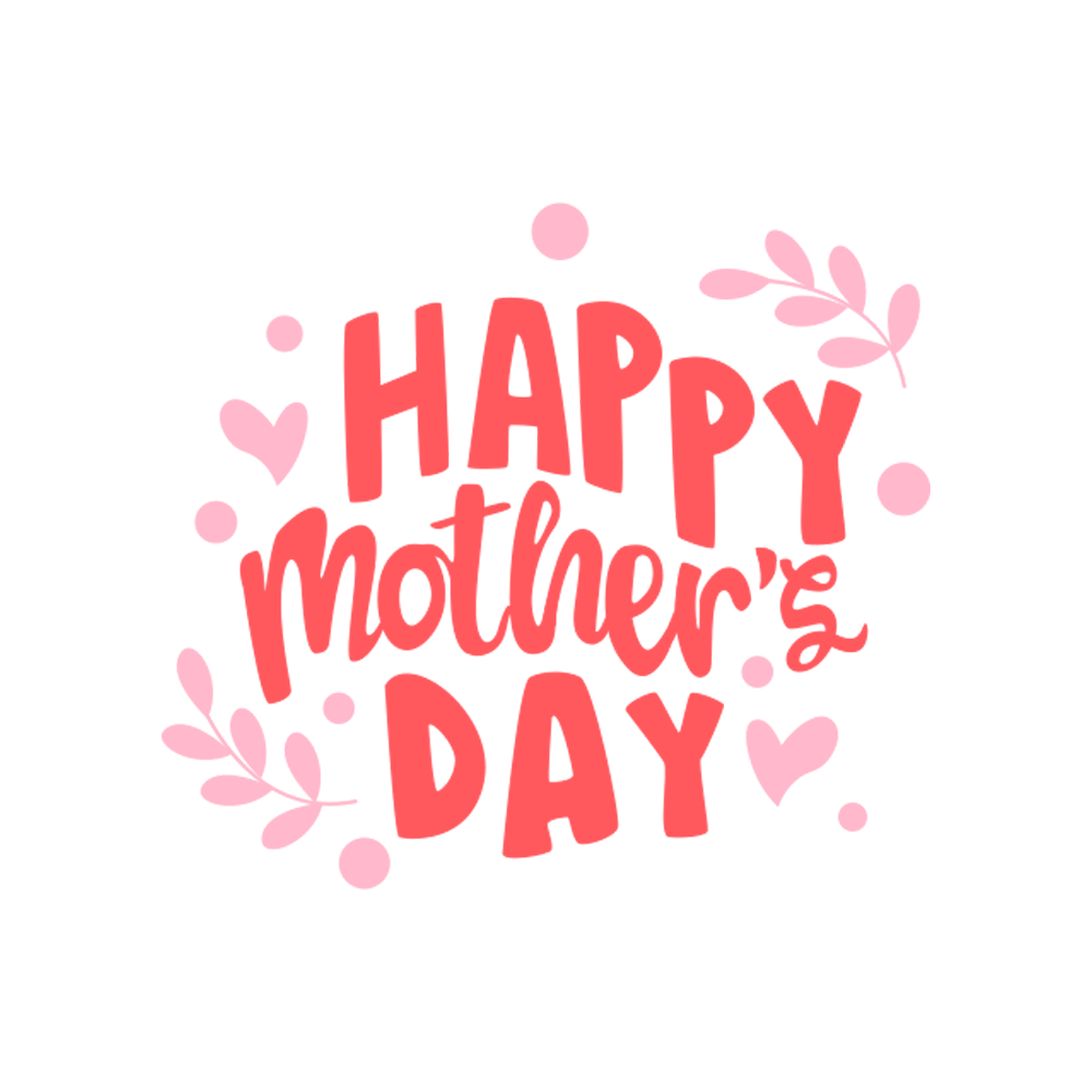 Mothers Day Sticker Transparent Clipart