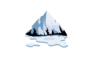 Mountain Free Sticker PNG