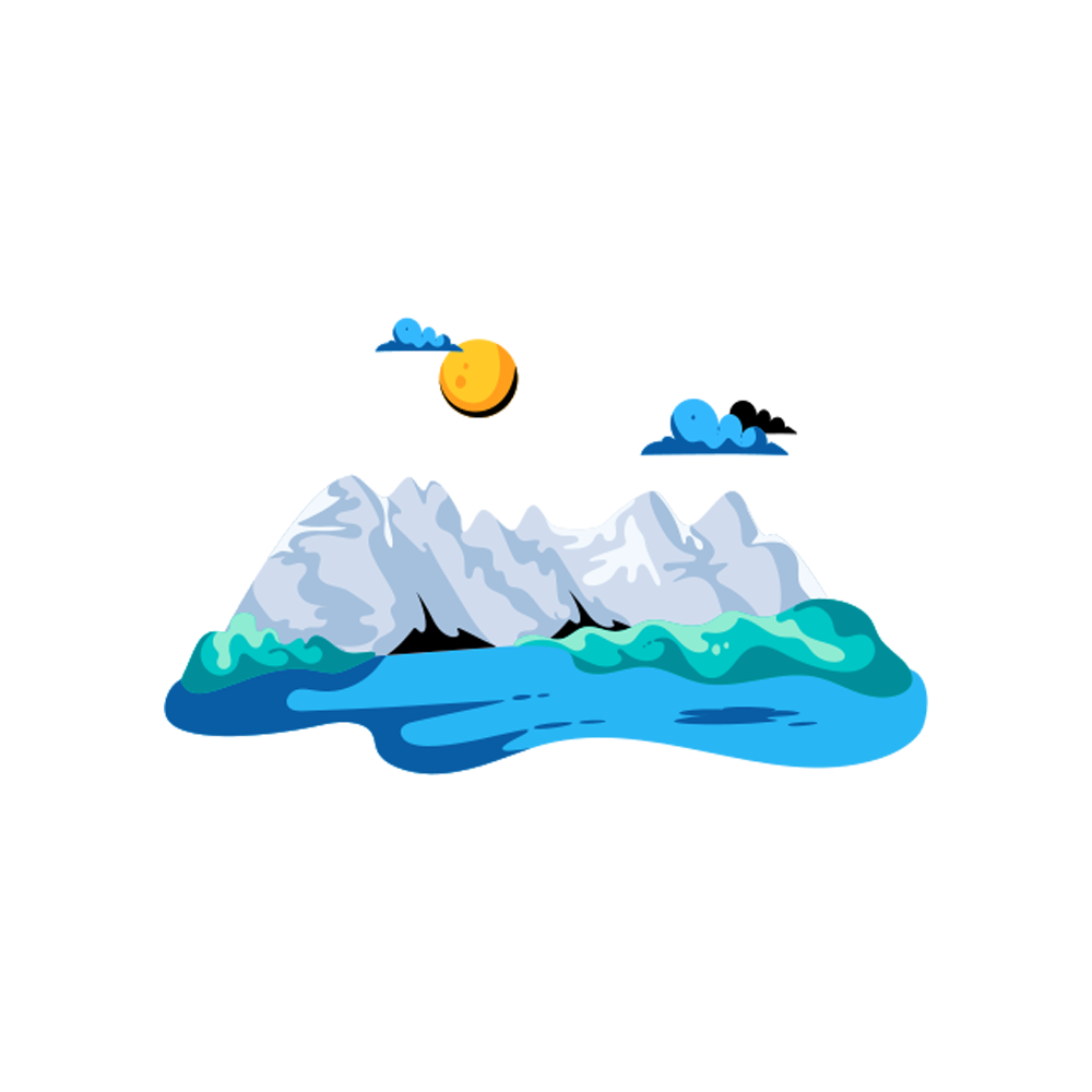 Mountains Free Sticker Transparent Picture