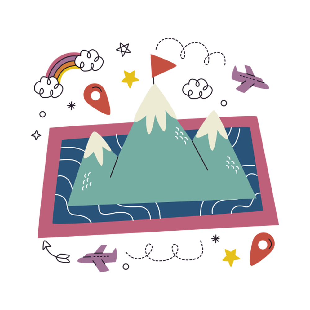 Mountains Free Sticker Transparent Gallery