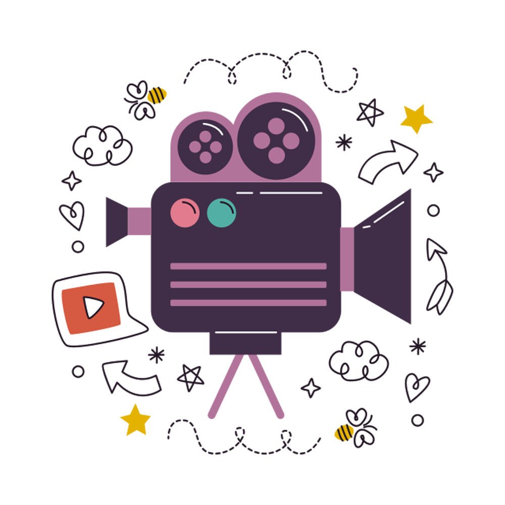 Movie Free Sticker Photo Transparent Image