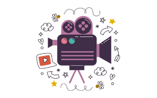 Movie Free Sticker
