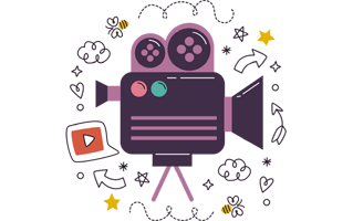 Movie Sticker PNG