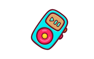 Mp3 Player Free Sticker PNG