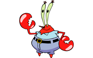 Mr Krabs PNG