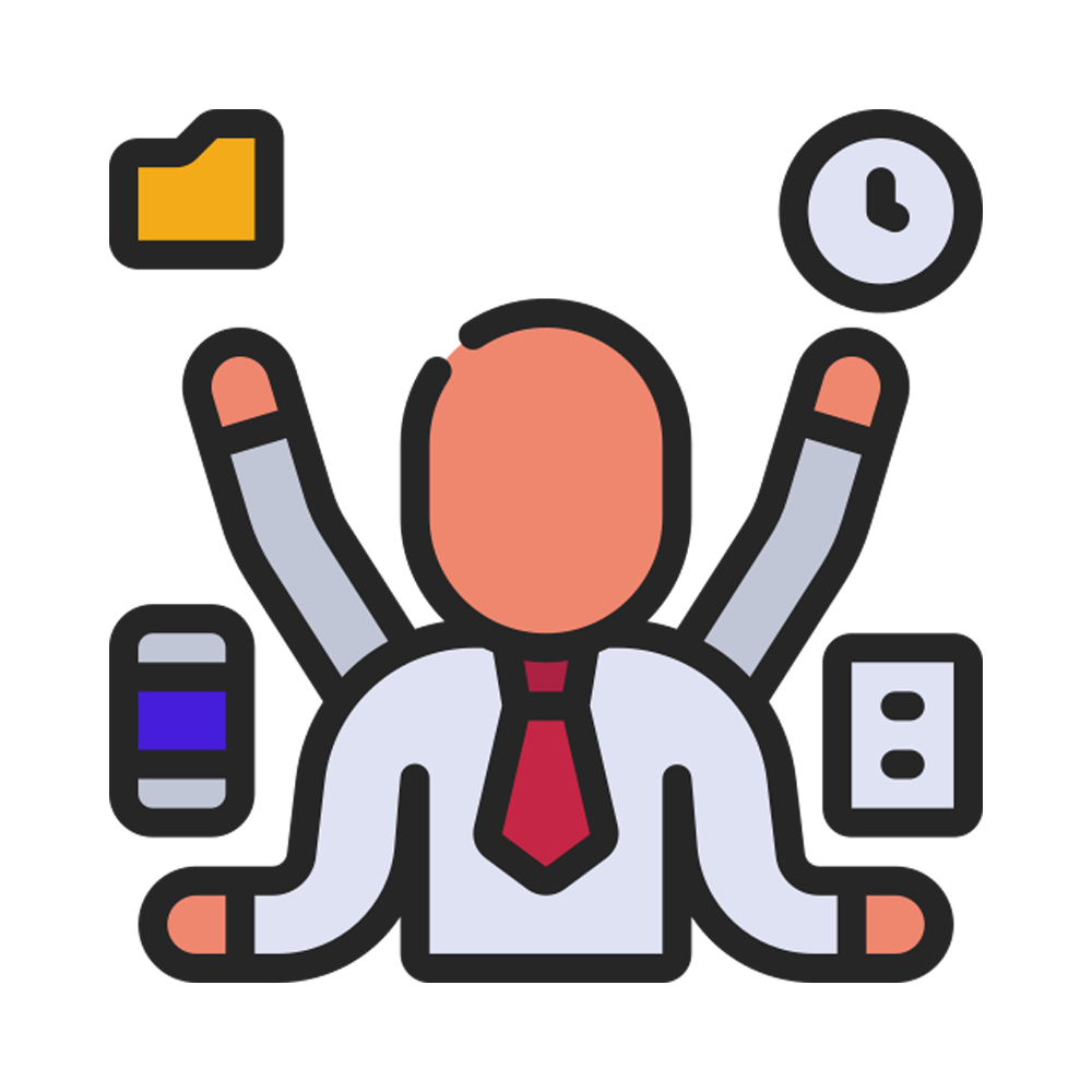 Multitasking Free Sticker Transparent Gallery
