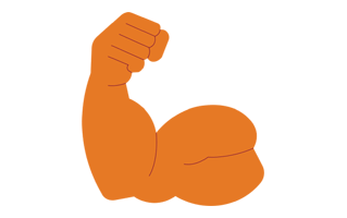 Muscle Sticker PNG