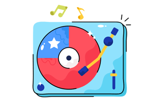 Music Player Sticker PNG