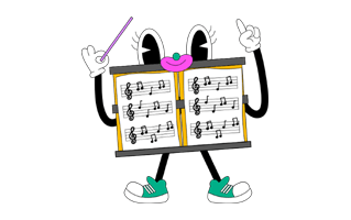Musical Notes Free Sticker PNG