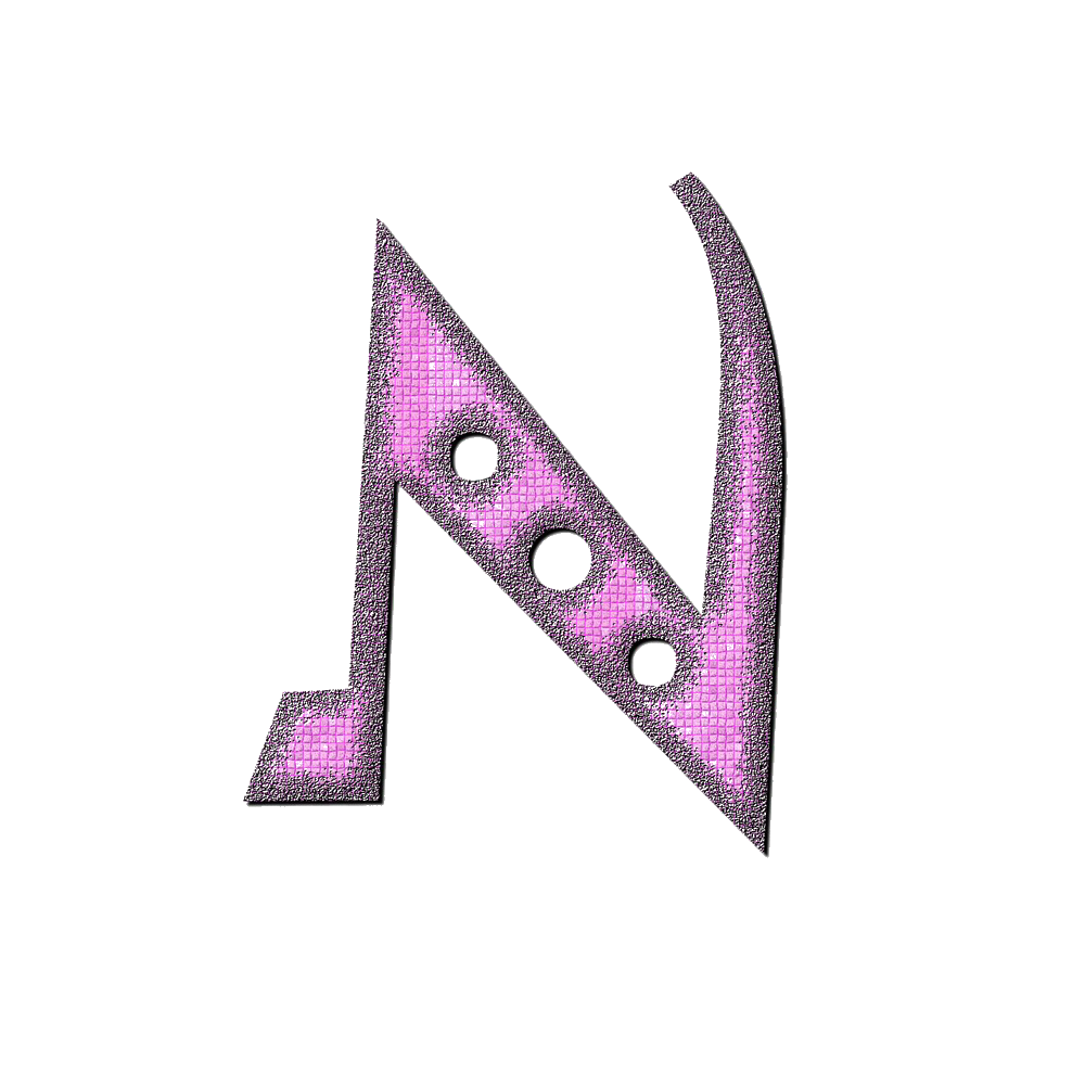 N Alphabet Transparent Picture
